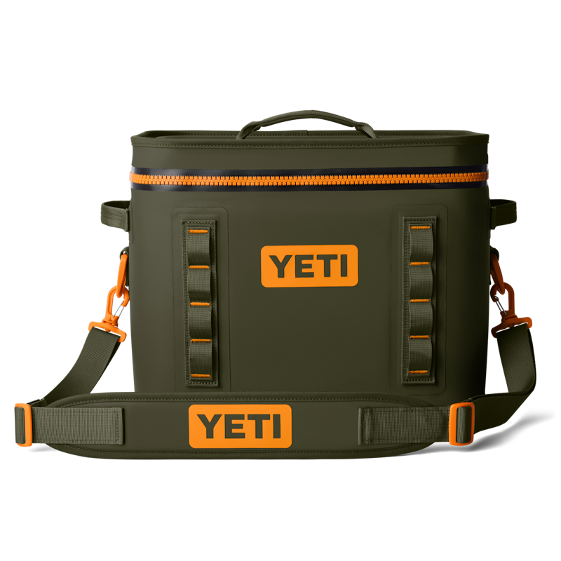 Hopper Flip® 18 Soft Cooler Olive/King Crab Orange