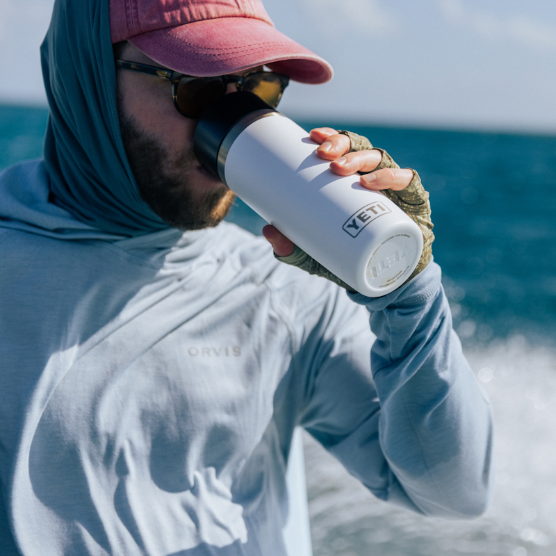 Rambler® 16 oz Travel Bottle Olive/King Crab Orange