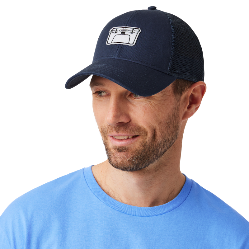 Tundra® Badge Low Pro Trucker Hat Navy