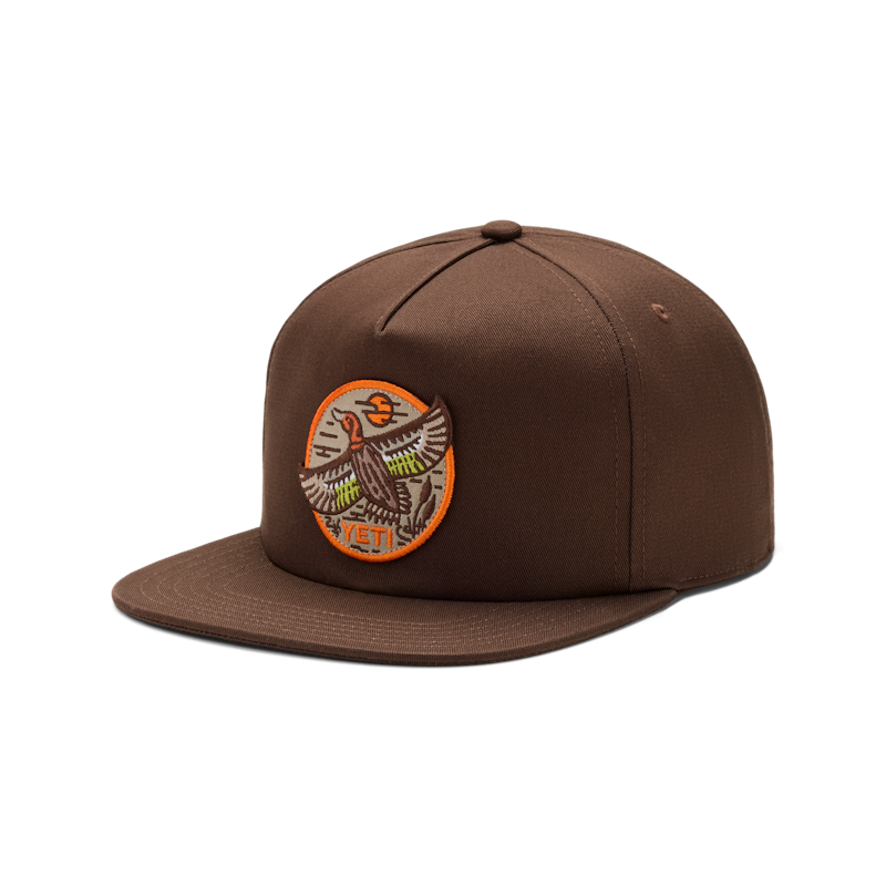 Built for the Wild Duck Flat Brim Hat Dark Brown