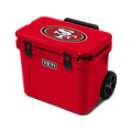 San Francisco 49ers Roadie® 32 Wheeled Cooler Rescue Red