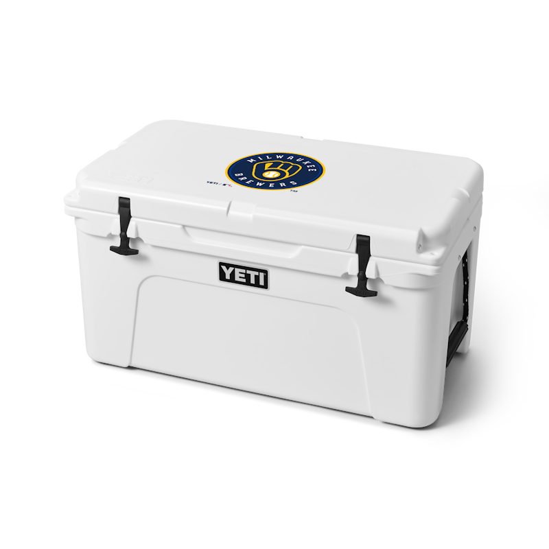 Milwaukee Brewers Tundra® 65 Hard Cooler White