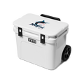 Miami Marlins Roadie® 32 Hard Cooler White