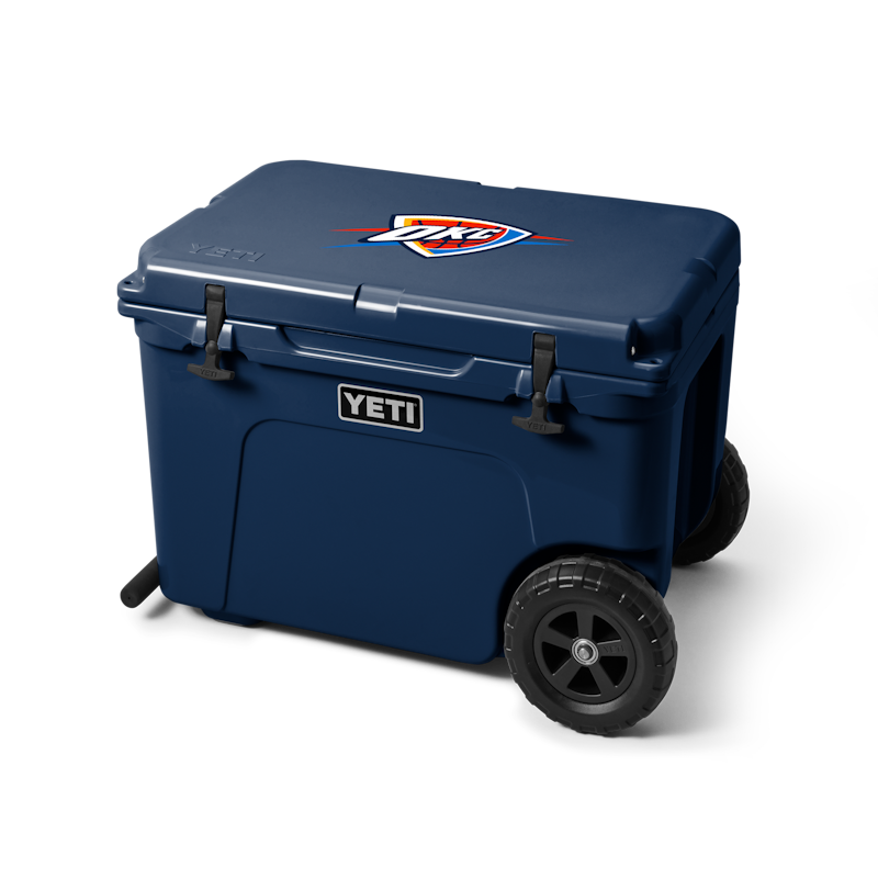 Oklahoma City Thunder Tundra Haul® Wheeled Cooler Navy