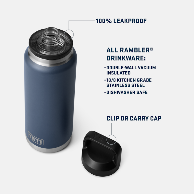 Rambler® 36 oz Water Bottle Pampa Green