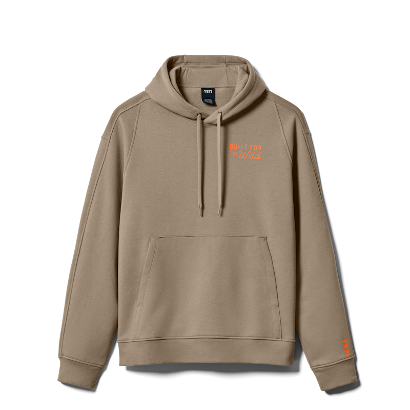YETI Wild Pullover Fleece Hoodie Taupe