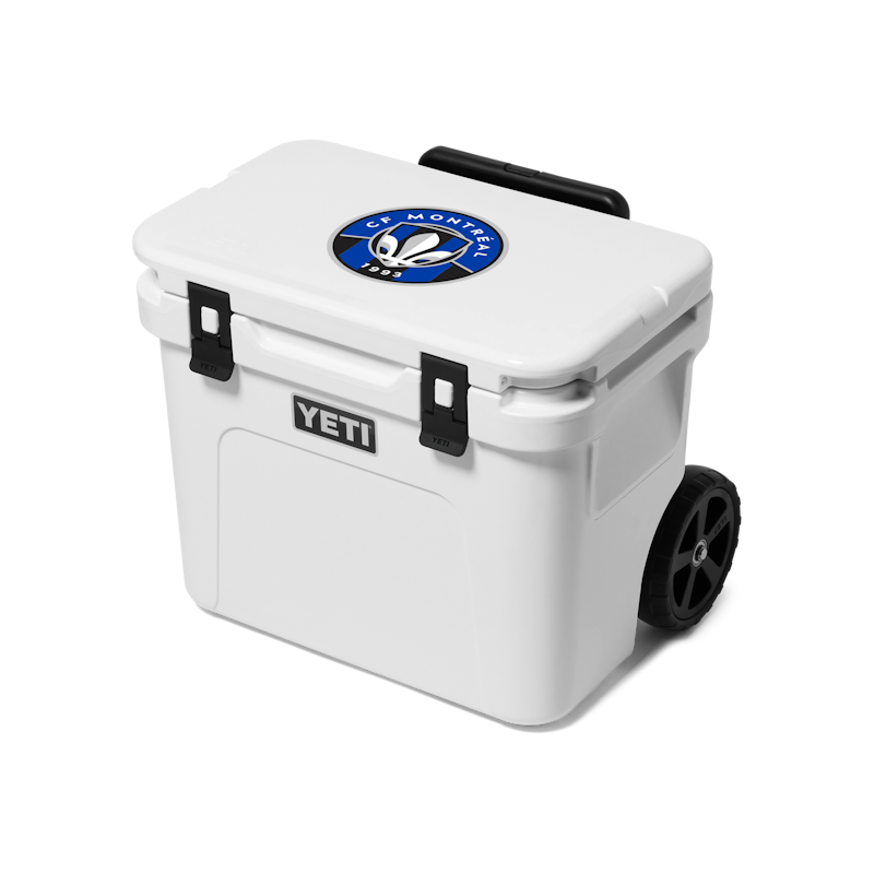 CF Montreal Coolers Roadie® 32 Wheeled Cooler White
