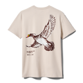 Painted Duck Short Sleeve T-Shirt Bone