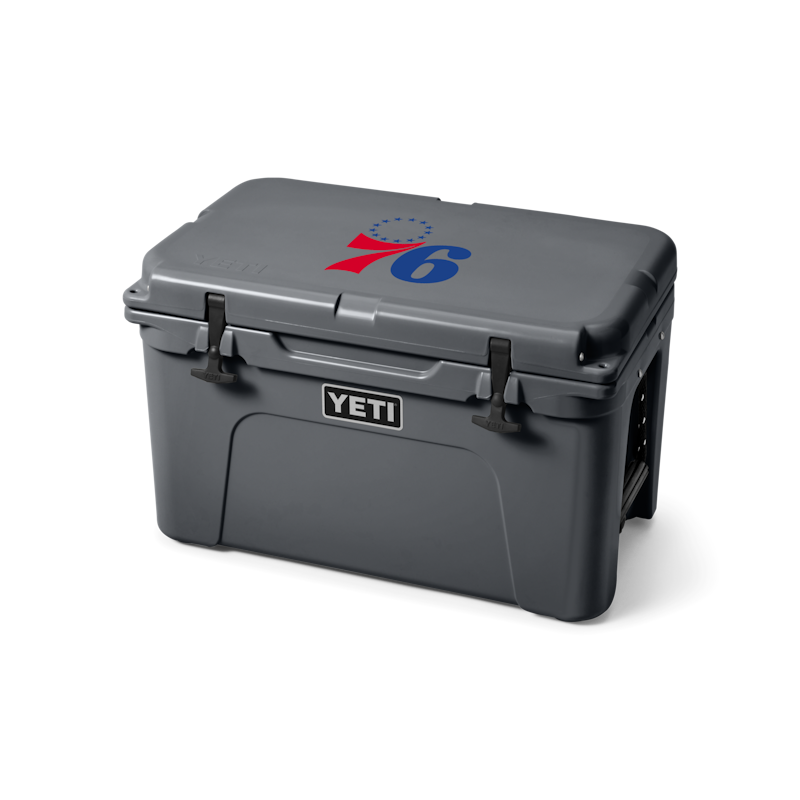 Philadelphia 76ers Tundra® 45 Hard Cooler Charcoal