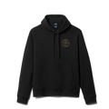 Designed in Pullover Fleece Hoodie Black