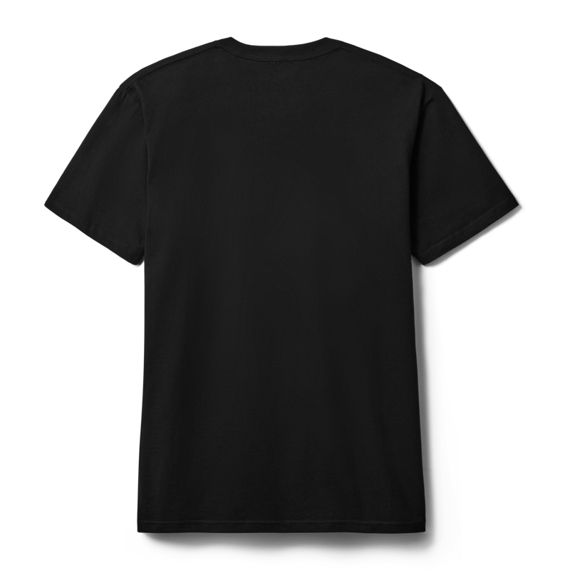 Cowboy Skull Short Sleeve T-Shirt Black