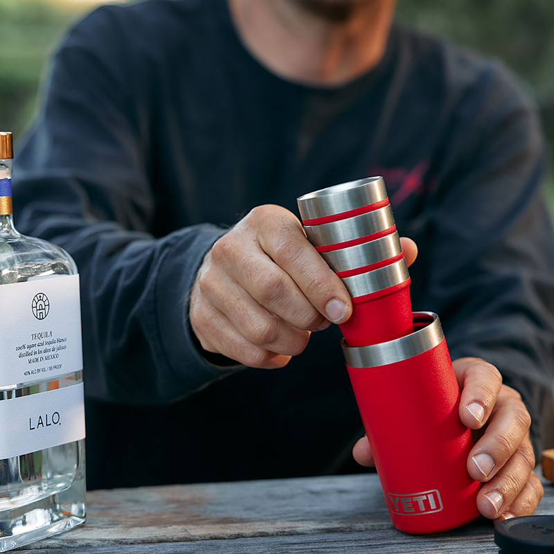 YETI® Shot Glasses Olive/King Crab Orange