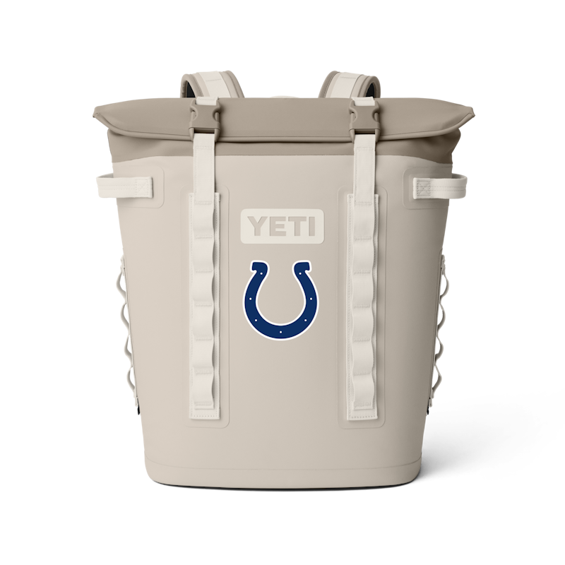 Indianapolis Colts Hopper® M20 Backpack Soft Cooler Cape Taupe