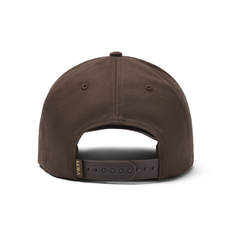 YETI® Wetlands Duck Feather Mid Pro Flat Brim Hat Brown