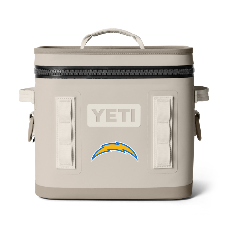 Los Angeles Chargers Hopper Flip® 12 Soft Cooler Cape Taupe