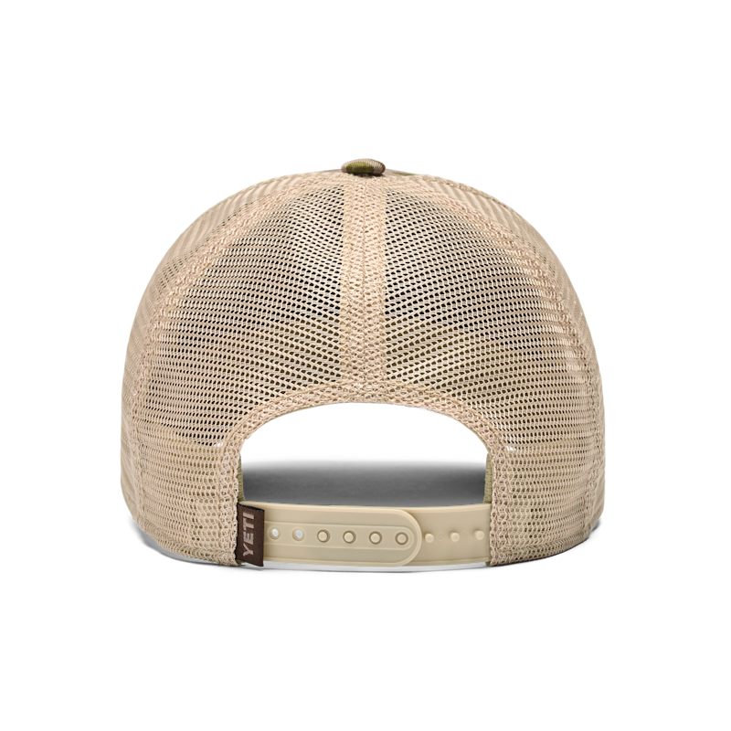 YETI Coolers Camo Trucker Hat Brown/Camo