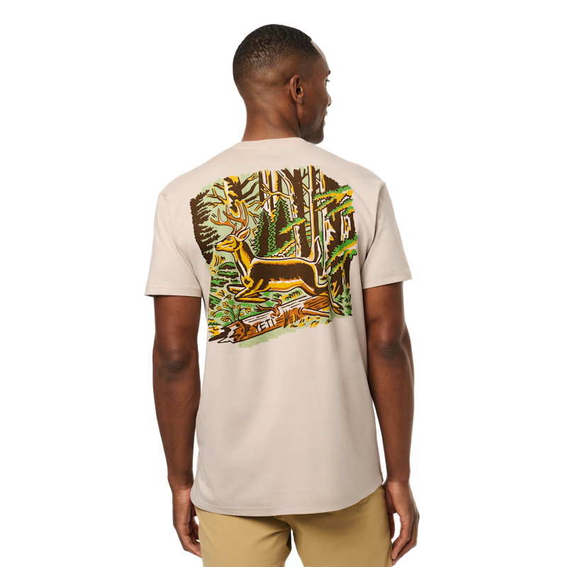 Big Buck Short Sleeve T-Shirt Bone