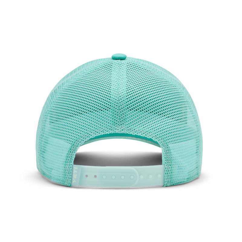 YETI Logo Badge Mid Pro Trucker Hat Ocean