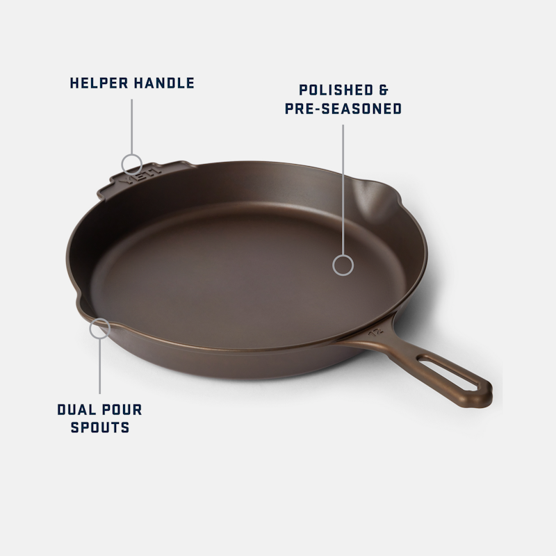 YETI® Cast Iron Skillet 12