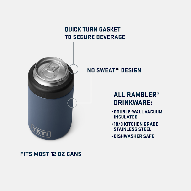 Rambler® 12 oz Colster® Can Cooler Riverhead Red