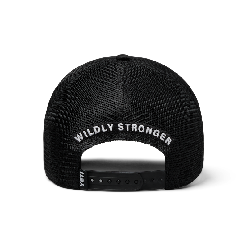 YETI® Coolers Mid Pro Foam Trucker Hat Black