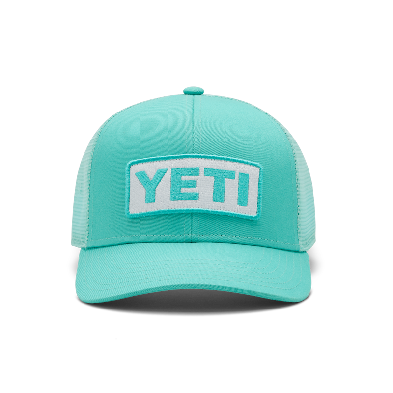 YETI Logo Badge Mid Pro Trucker Hat Ocean
