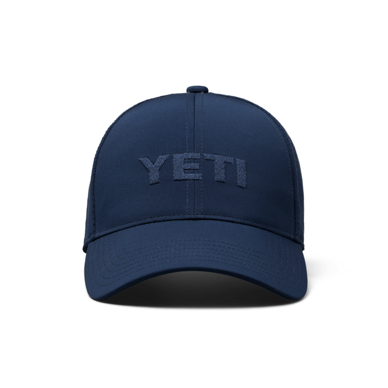 YETI® Logo Structured Performance Hat Navy