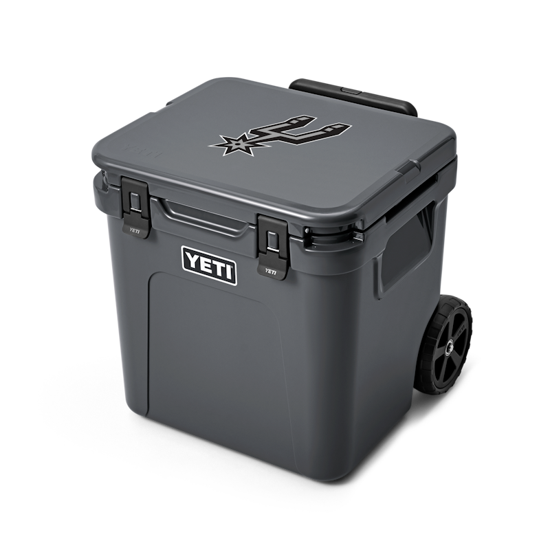 San Antonio Spurs Roadie® 48 Wheeled Cooler Charcoal