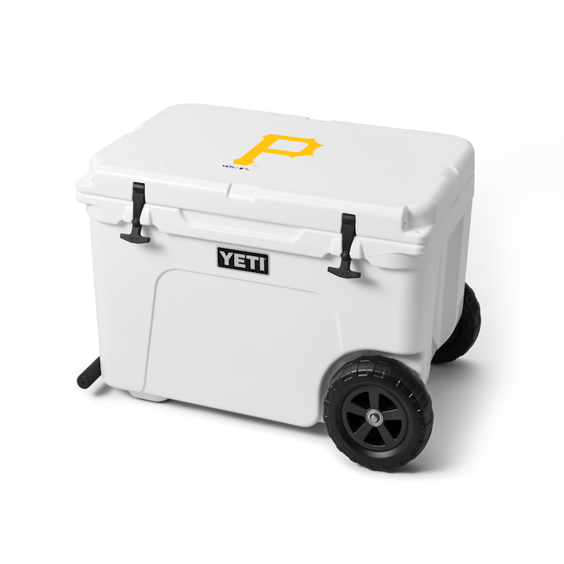 Pittsburgh Pirates Tundra Haul® Wheeled Cooler White