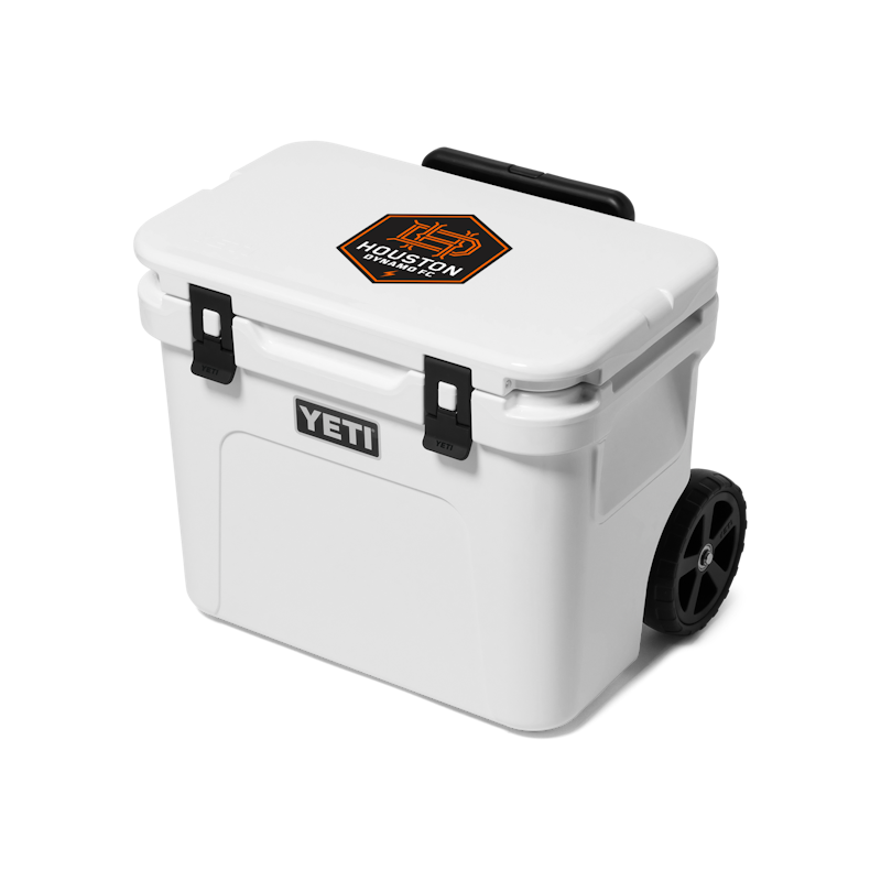 Houston Dynamo FC Roadie® 32 Wheeled Cooler White
