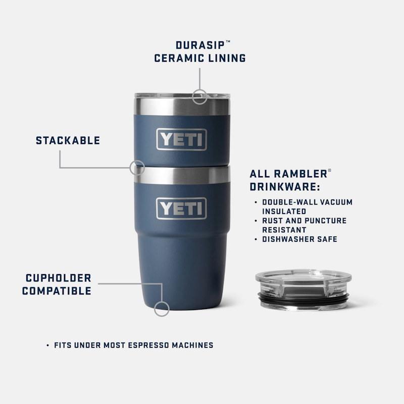 Rambler® 8 oz Stackable Cup Riverhead Green