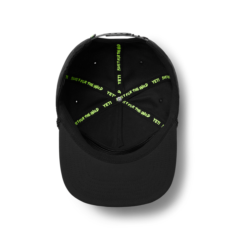 YETI Coolers Flat Brim Rope Hat Green