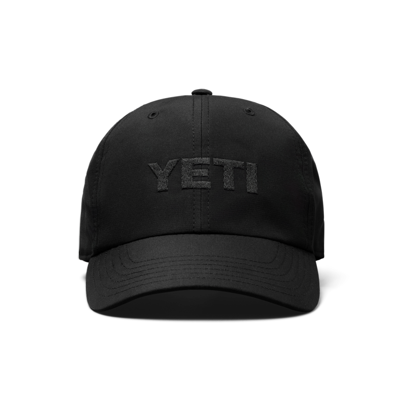 YETI® Logo Performance Baseball Cap Black