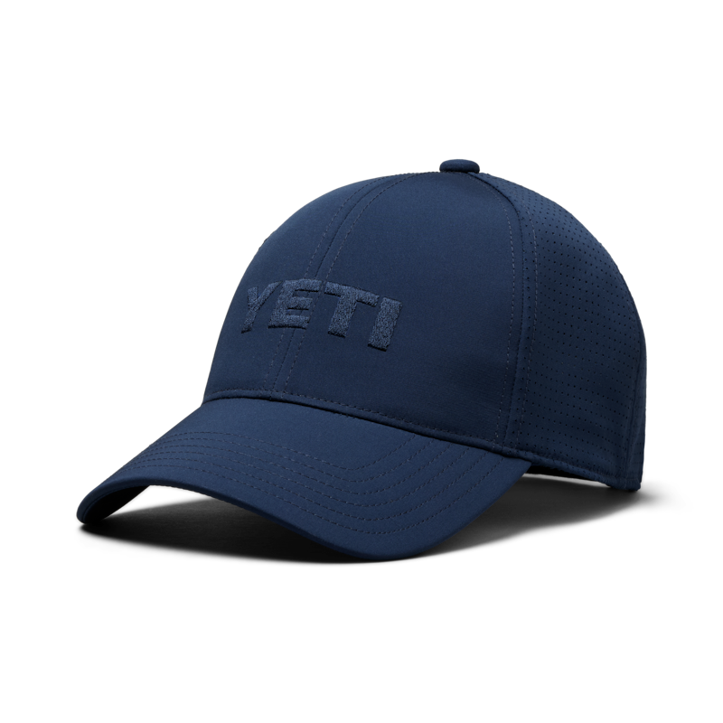 YETI® Logo Structured Performance Hat Navy