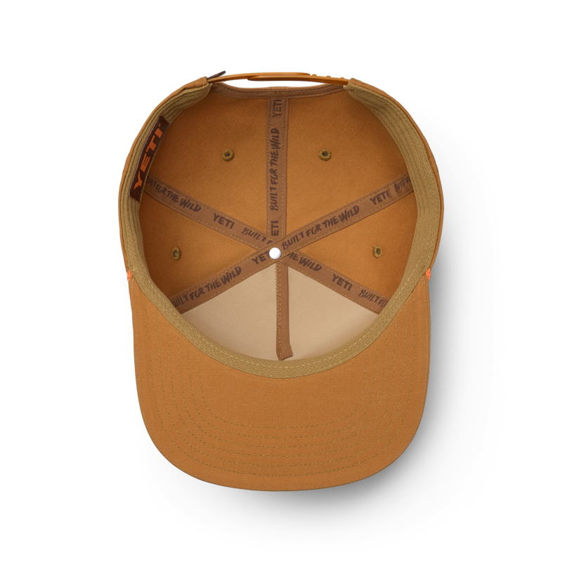 Dead Ducks Flat Brim Rope Hat Brown