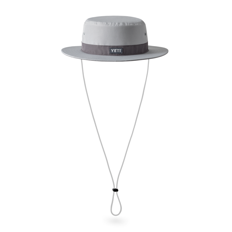 YETI® Logo Solid Gray Boonie Hat Gray