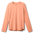 Women's Crew Neck Ultra Lightweight Sunshirt Peach