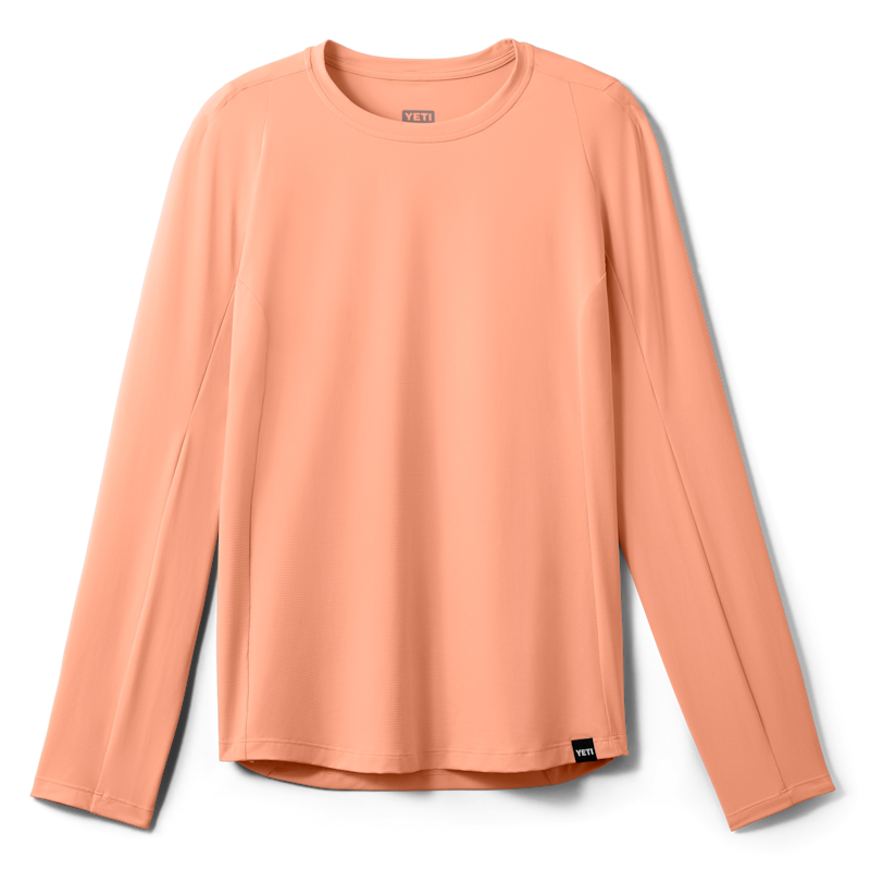Women's Crew Neck Ultra Lightweight Sunshirt Peach
