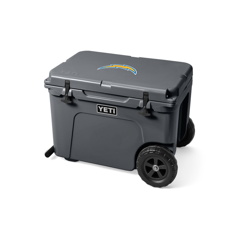 Los Angeles Chargers Tundra Haul® Wheeled Cooler Charcoal