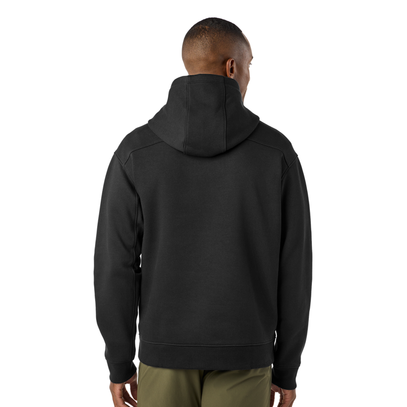 YETI® Eagle Badge Fleece Hoodie Black
