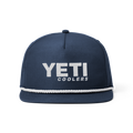 YETI Coolers Mid Pro Flat Brim Rope Hat Navy