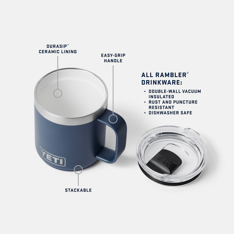 Rambler® 10 oz Stackable Mug Wetlands Camo