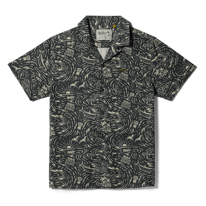 YETI® x Howler Brothers Dub Store Monoloha Shirt Naoki Nautical/Antique Black