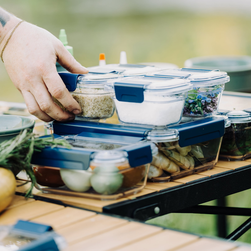 YETI® Small Plastic Food Storage Navy