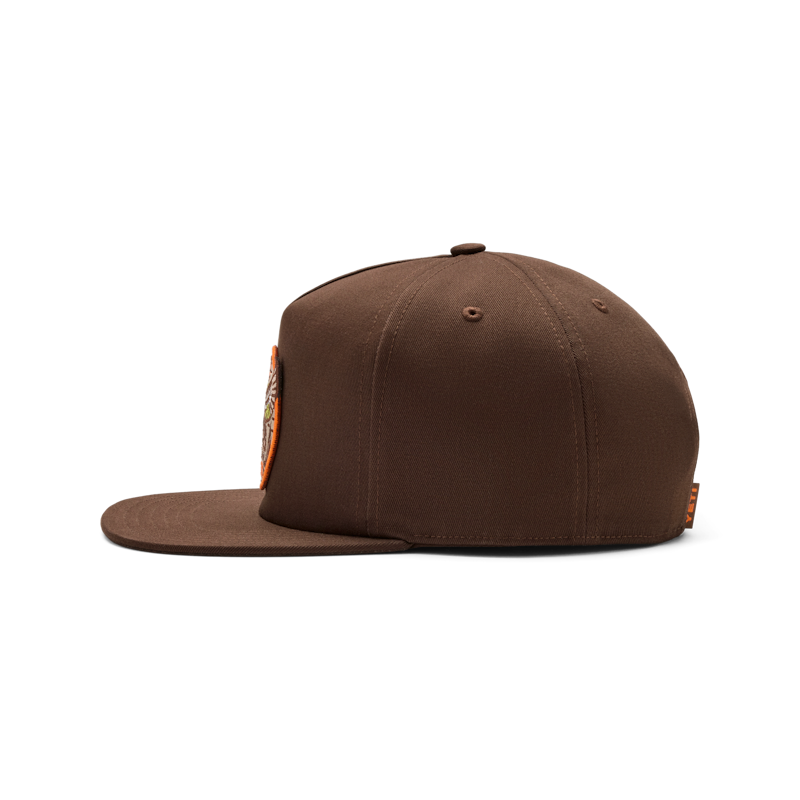 Built for the Wild Duck Flat Brim Hat Dark Brown