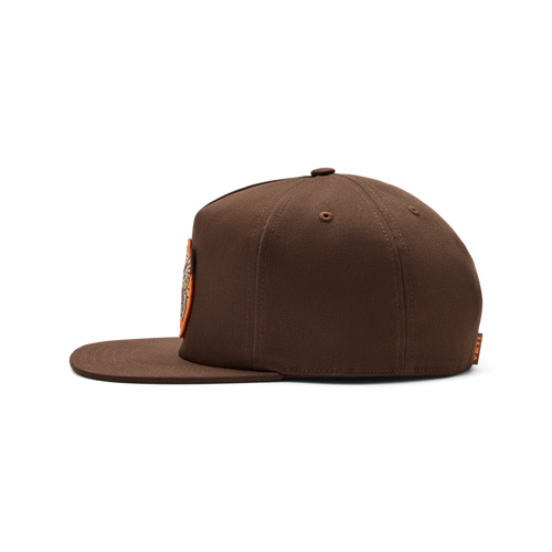 Built for the Wild Duck Flat Brim Hat Dark Brown