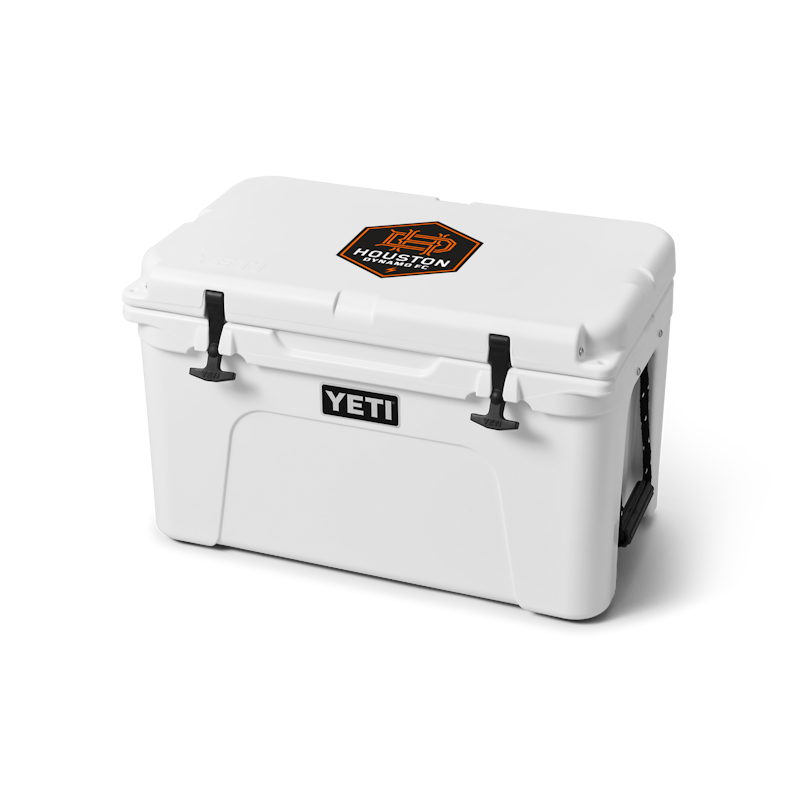 Houston Dynamo FC Tundra® 45 Hard Cooler White
